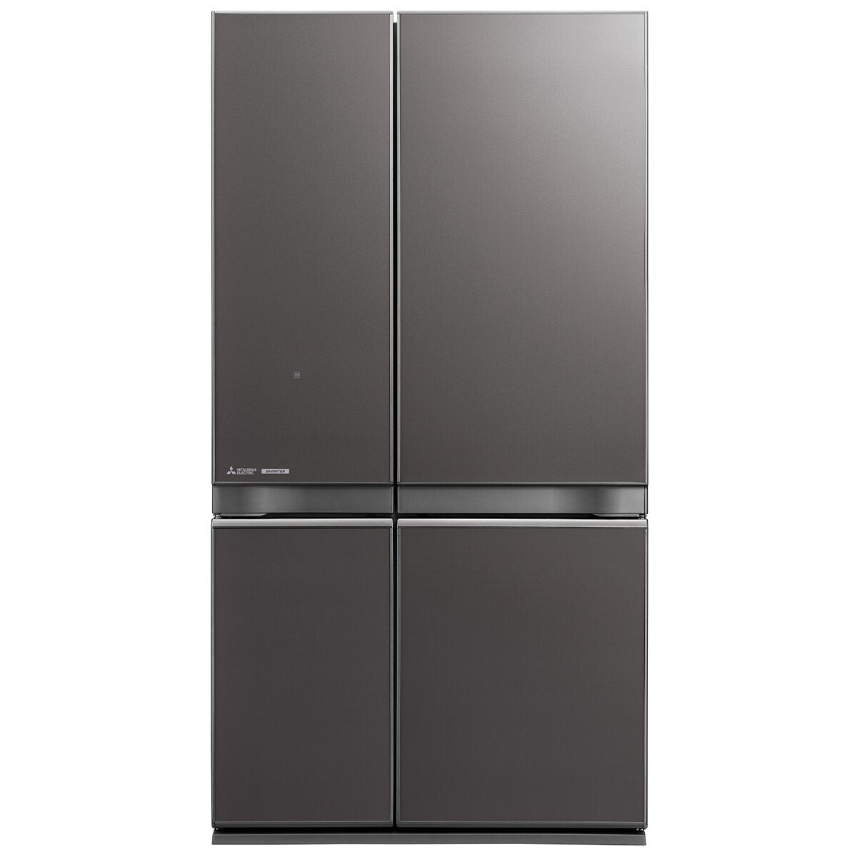 Mitsubishi Electric 635L French Door Fridge - Dark Silver Glass, Rapid Cooling - MR-LA635ER-GDS-A