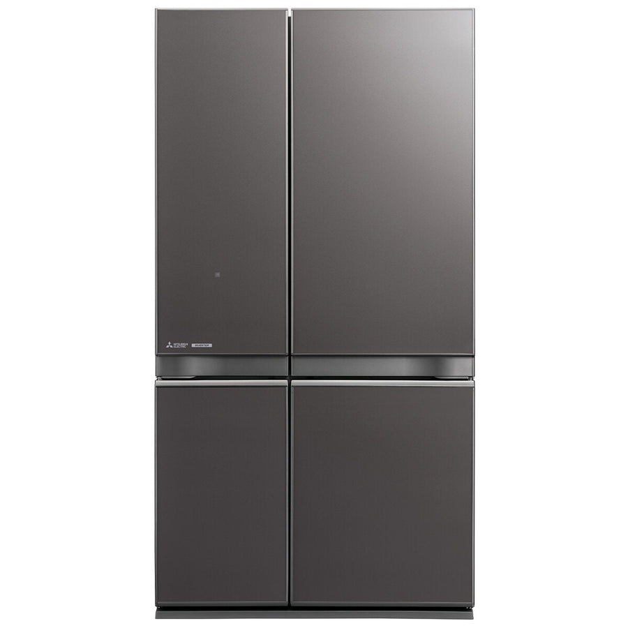 Mitsubishi Electric 635L French Door Fridge - Dark Silver Glass, Rapid Cooling - MR-LA635ER-GDS-A