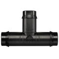 Pope 19mm Single Barbed Tee Black 1000kPa Poly Irrigation Fitting