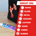 Loctite 30ml Vinyl, Fabric and Plastic Flexible Adhesive, Dries Clear