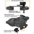 ProtectorAl G8Safe Double Sided Gravity X Gate Latch - 100.5mm x 126mm - Durable Design - SuperSaverAU - view 2