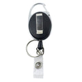 Key Essentials Retractable Lanyard Carabiner - Compact - Heavy-Duty Cord - 34mm x 109mm x 15mm - SuperSaverAU - view 2