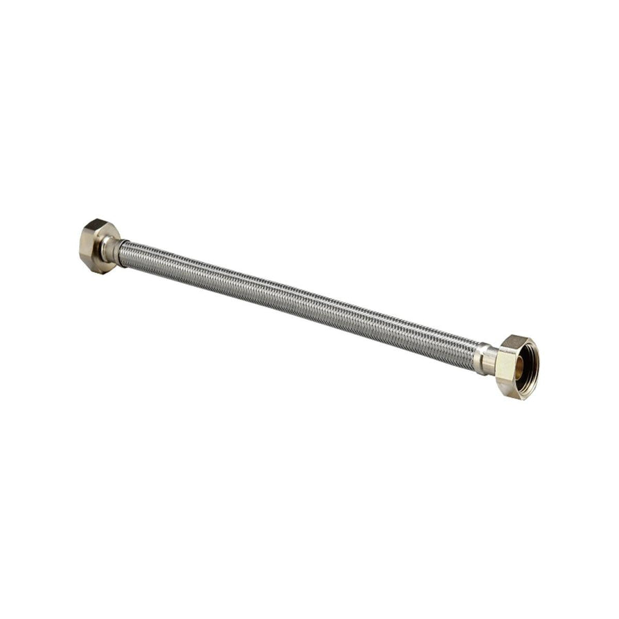 Kinetic 600mm Stainless Steel Flexible Braided Hose Water Connector - Durable - Corrosion Resistant - SuperSaverAU - view 1