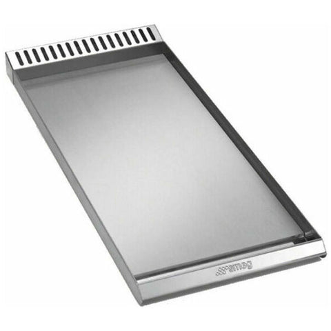 Smeg Teppanyaki Grill Accessory - Stainless Steel, For Smeg Sinfonia Cookers - TBX6090X