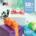Permastik Double Sided Craft Tape - 50m x 12mm - Acrylic - Low Tack - SuperSaverAU - view 2