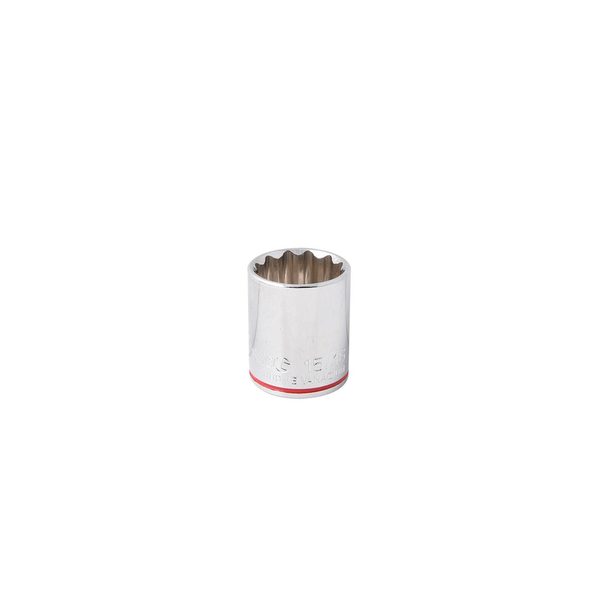 Kincrome 15 16 1/2 Drive Mirror Polish Socket - Chrome Vanadium Steel - Durable - SuperSaverAU - view 1