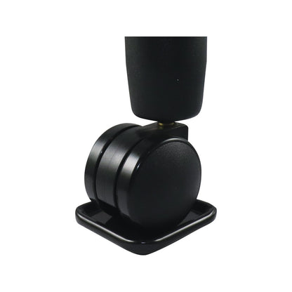 Surface Gard Brown Square Carpet Base Castor Cups 4 Pack - 48mm