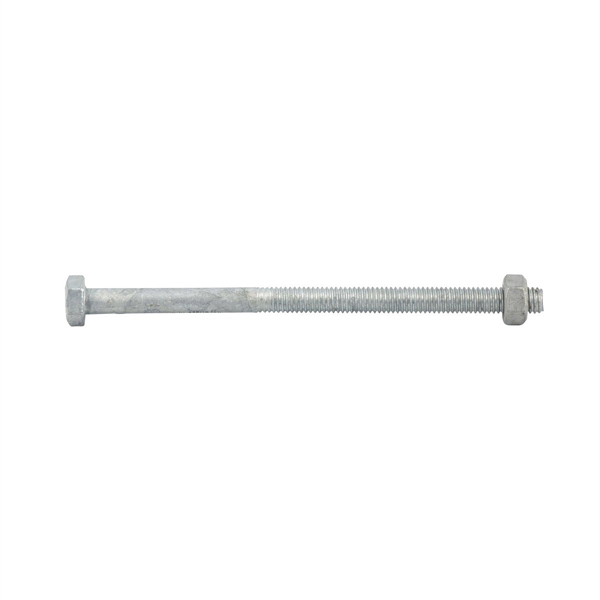 Zenith Hot Dip Galvanised Hex Head Bolts and Nuts M6 x 100mm 25 Pack - SuperSaverAU - view 2