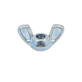 Zenith 3 16 Zinc Plated Wing Nuts 8 Pack - Silver - Hand Tightening - SuperSaverAU - view 2