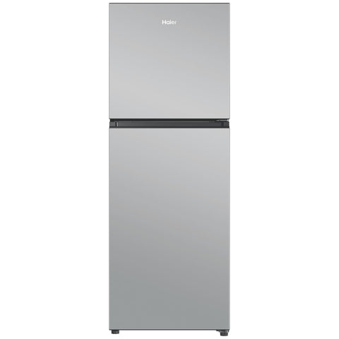 Haier 311L Top Mount Fridge - Satina Silver - Frost Free - Multi-Zone Air - 4.5 Star Rating - HRF330TS