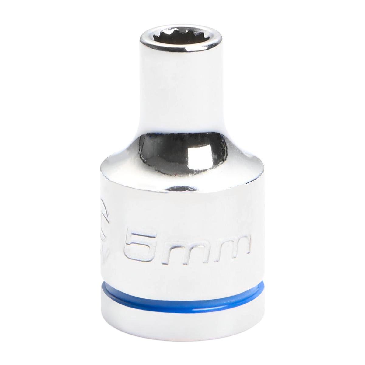 Kincrome 5mm 3/8 Square Drive Socket - Chrome Vanadium Steel - Rust Resistant - SuperSaverAU - view 1