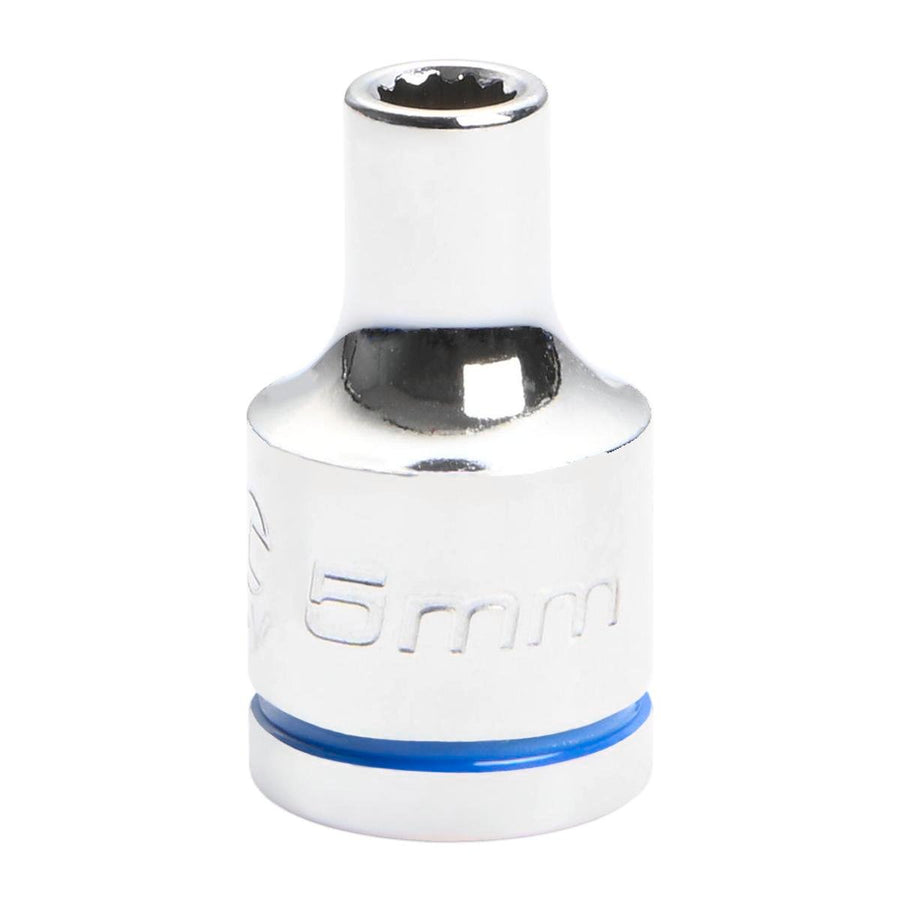 Kincrome 5mm 3/8 Square Drive Socket - Chrome Vanadium Steel - Rust Resistant - SuperSaverAU - view 1