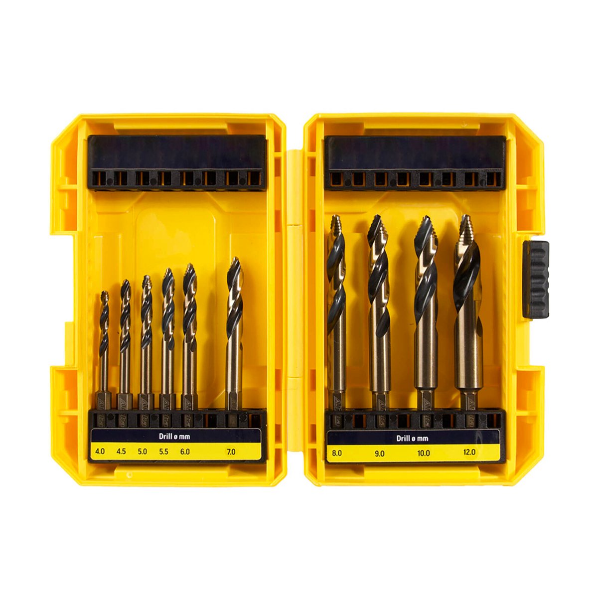 Alpha Onsite 10 Piece Impact Step Tip Drill Set - 4.0mm to 12.0mm - Fast Drilling - SuperSaverAU - view 2