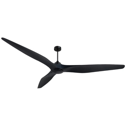 Mercator Century 254cm DC Ceiling Fan Kit - Black, 35W Motor, 6 Speeds, Remote - FC100253BKKIT