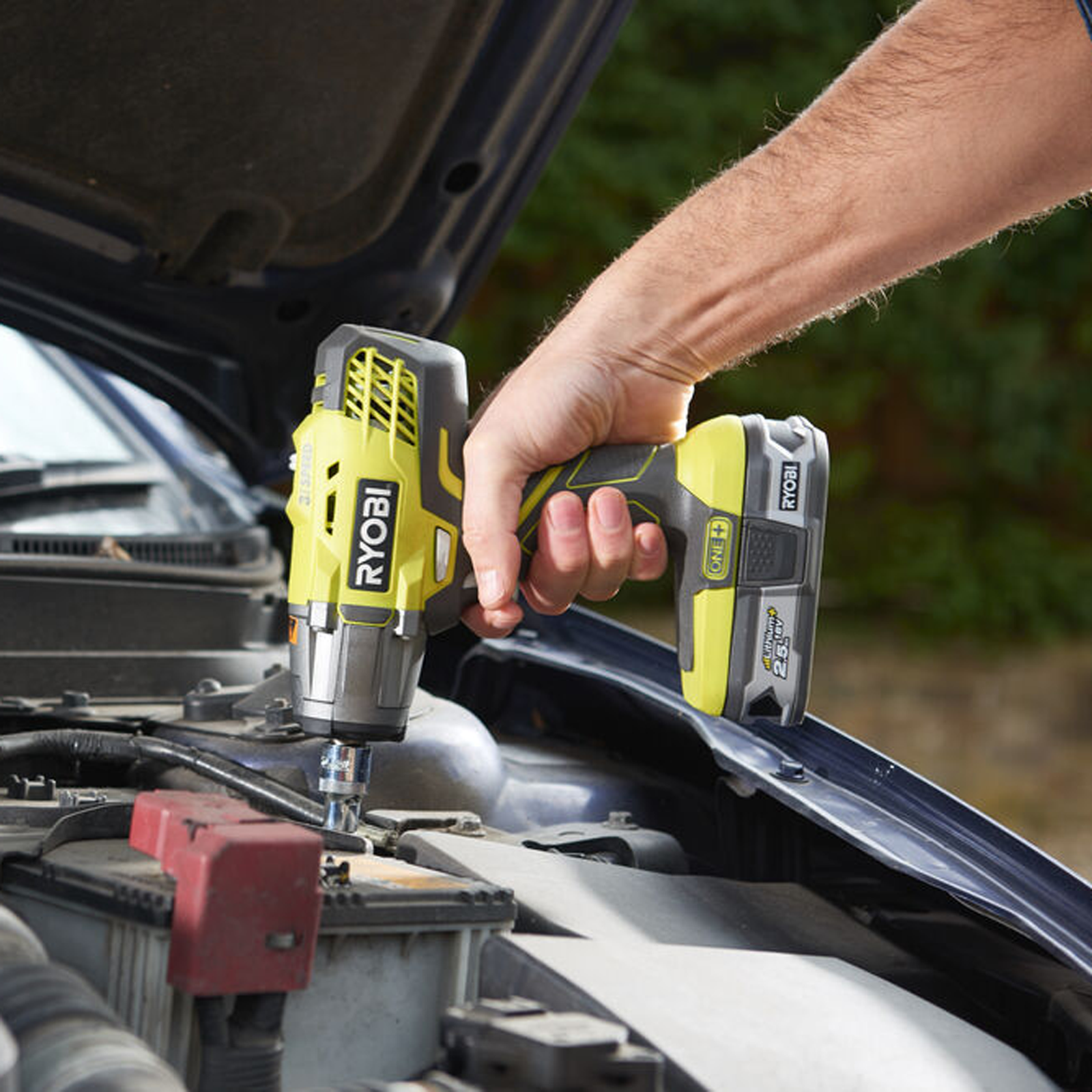 Ryobi 18V ONE+ 3 Speed 1/2" Cordless Impact Wrench, Tool Only R18IW-0