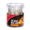 Lytworx Bead Wire Lights - 100 Pack - Battery Operated - Warm White - SuperSaverAU - view 1