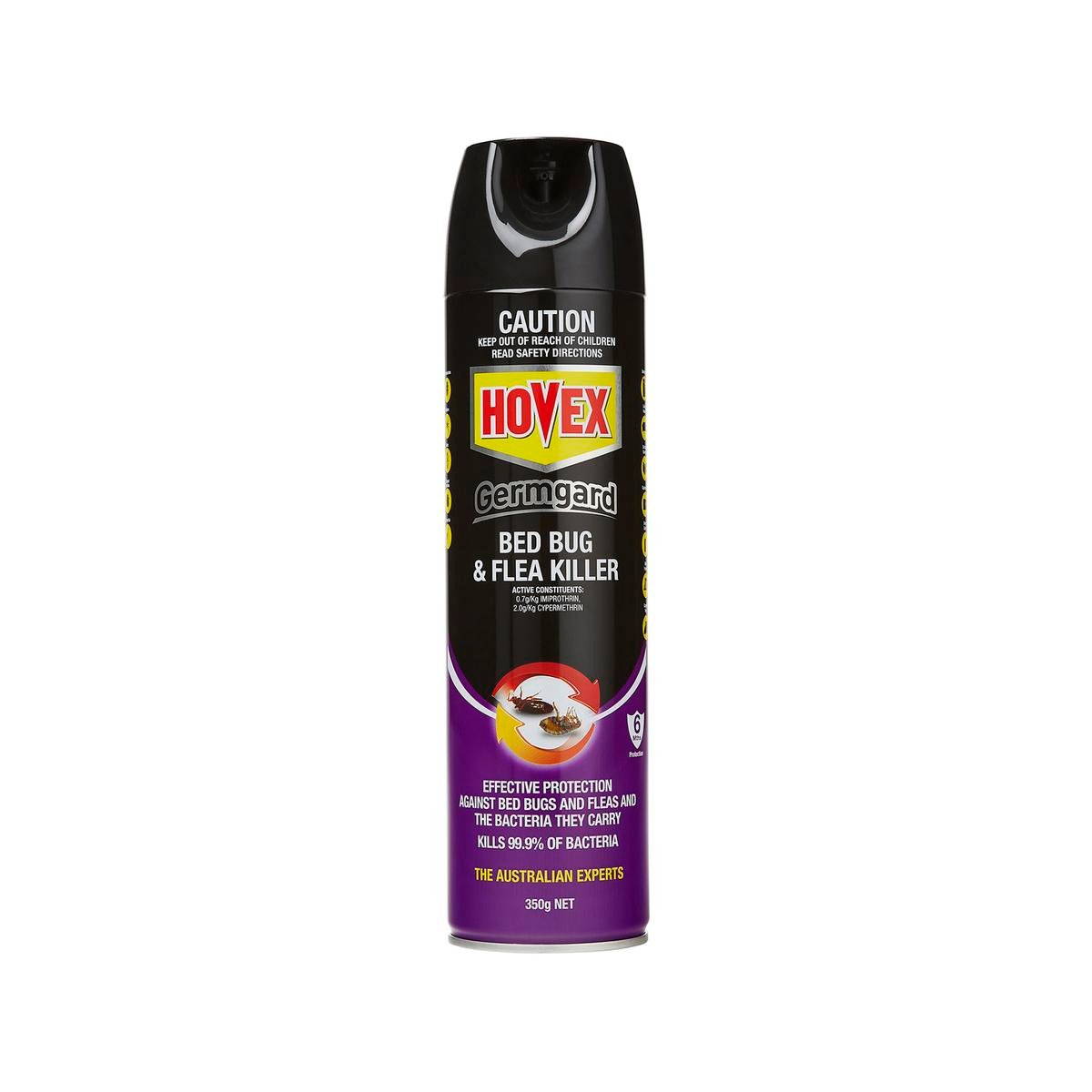 Hovex 350g Germgard Bed Bug and Flea Killer - Spray - Eucalyptus - Fast Action - SuperSaverAU - view 1