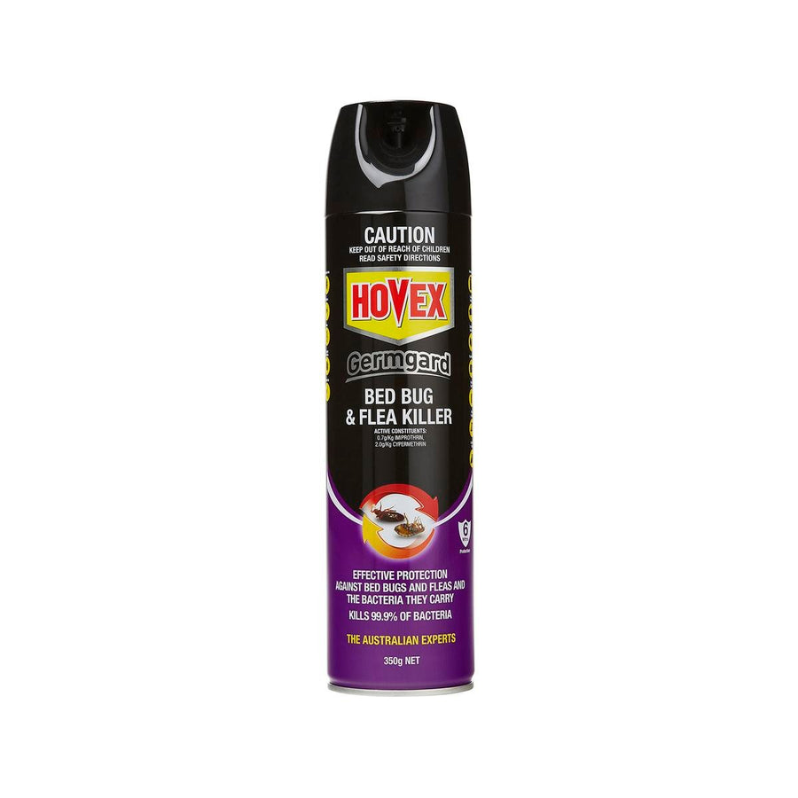 Hovex 350g Germgard Bed Bug and Flea Killer - Spray - Eucalyptus - Fast Action - SuperSaverAU - view 1