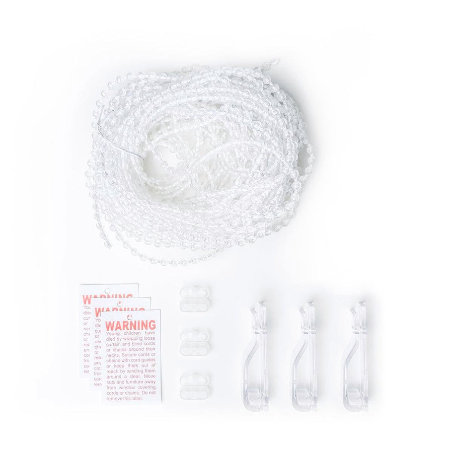 Windoware 10m Roller Blind Chain Replacement Kit - White - 1 Pack - SuperSaverAU - view 1