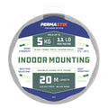 Permastik Indoor Mounting Tape - 12mm x 20m Foam - Holds 5kg - SuperSaverAU - view 1