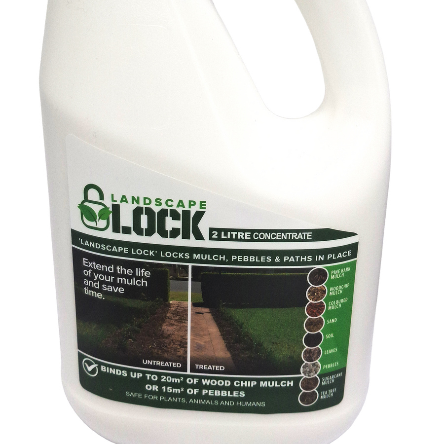 Landscape Lock 2L Concentrated Garden Glue - Liquid - 20 sq m Coverage - Clear Drying - SuperSaverAU - view 1