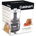 Cuisinart Cordless Mini Chopper - 7.4V Battery - Reversible Stainless Steel Blade - Grey - RMC-100XA