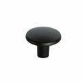 Taskmaster 30mm Matte Black Steel Cabinet Knob