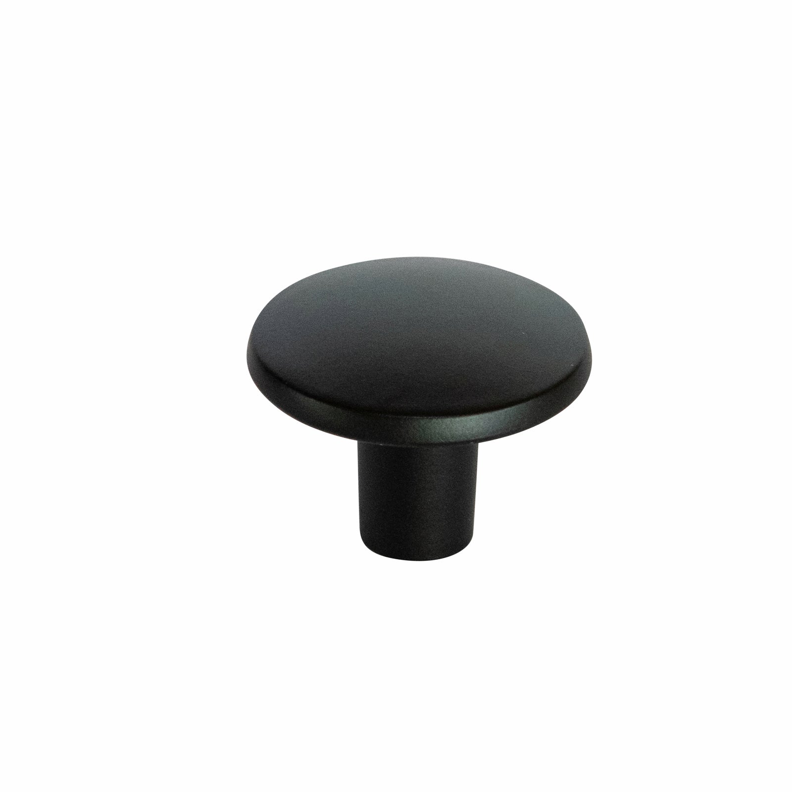 Taskmaster 30mm Matte Black Steel Cabinet Knob