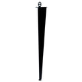 Taskmaster Corner Furniture Leg - 710mm - Black Steel - Adjustable Height - SuperSaverAU - view 2