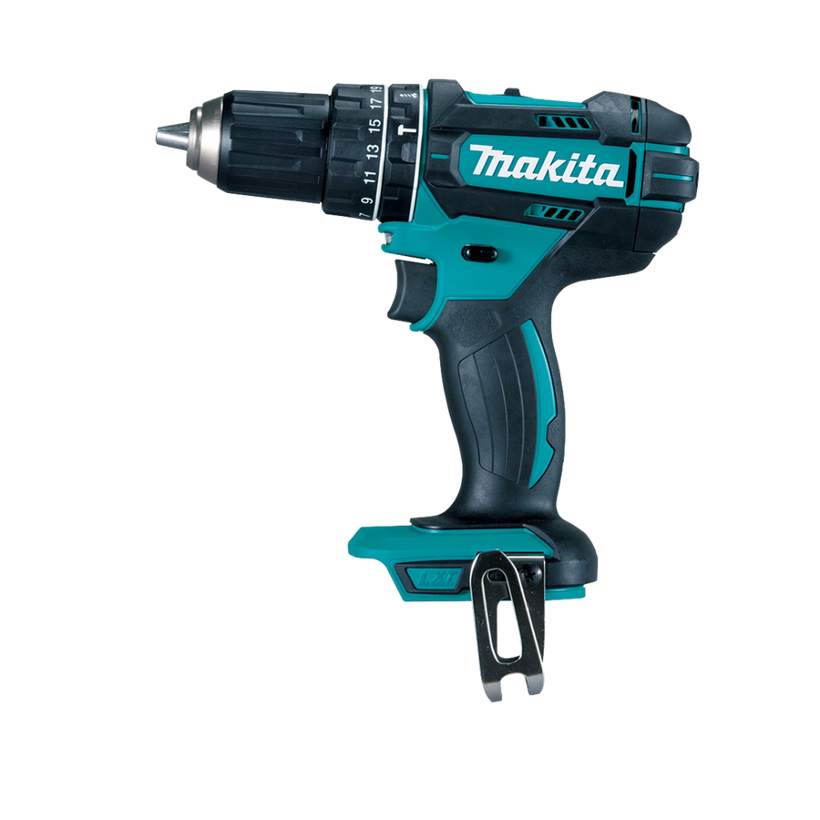 Makita 18V LXT Hammer Driver Drill DHP482Z - Skin Only, Cordless with All-Metal Gears & 2-Speed