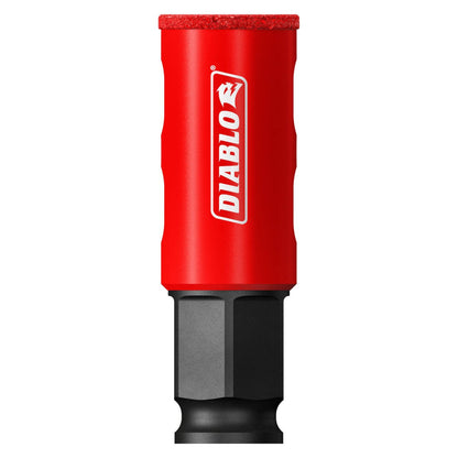 Diablo 7 8" Diamond Grit Hole Saw - Efficient Drilling in Tile, Stone, Glass