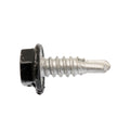 Buildex M10 Black Ebony Hex Head Hi Grip Roof Zip Screws 16mm 100 Box - SuperSaverAU - view 2