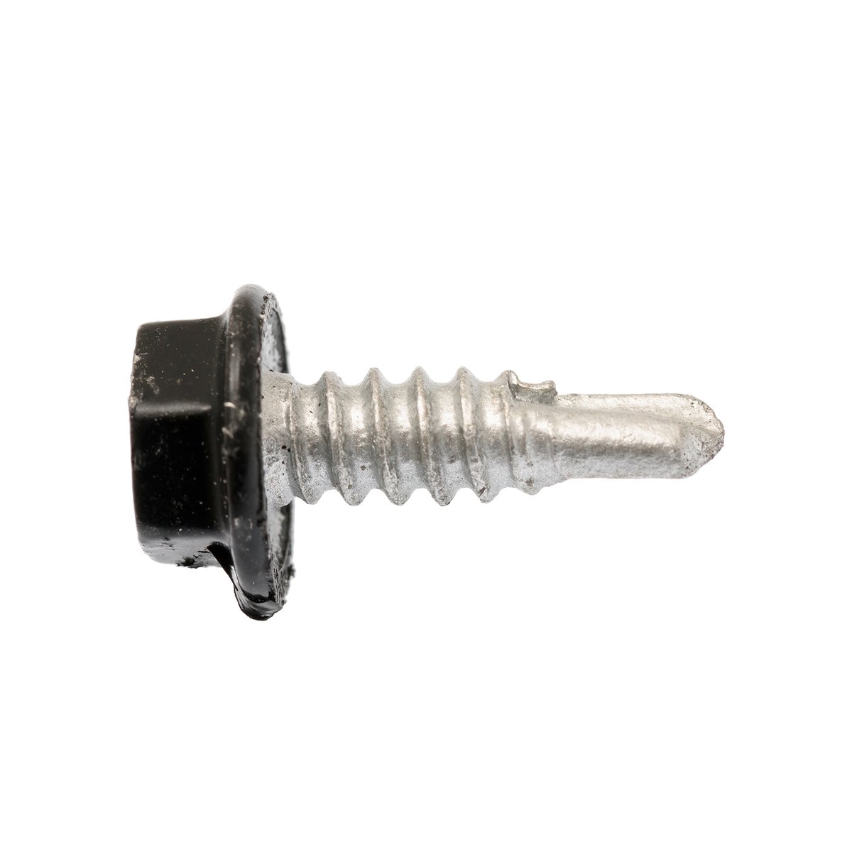 Buildex M10 Black Ebony Hex Head Hi Grip Roof Zip Screws 16mm 100 Box - SuperSaverAU - view 2