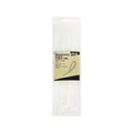 Click 250mm White Releasable Cable Tie 25 Pack - UV Resistant Nylon - SuperSaverAU - view 1