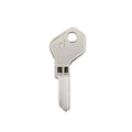 EHI LF31R 47mm Silver Blank Key, Nickel Plated Brass