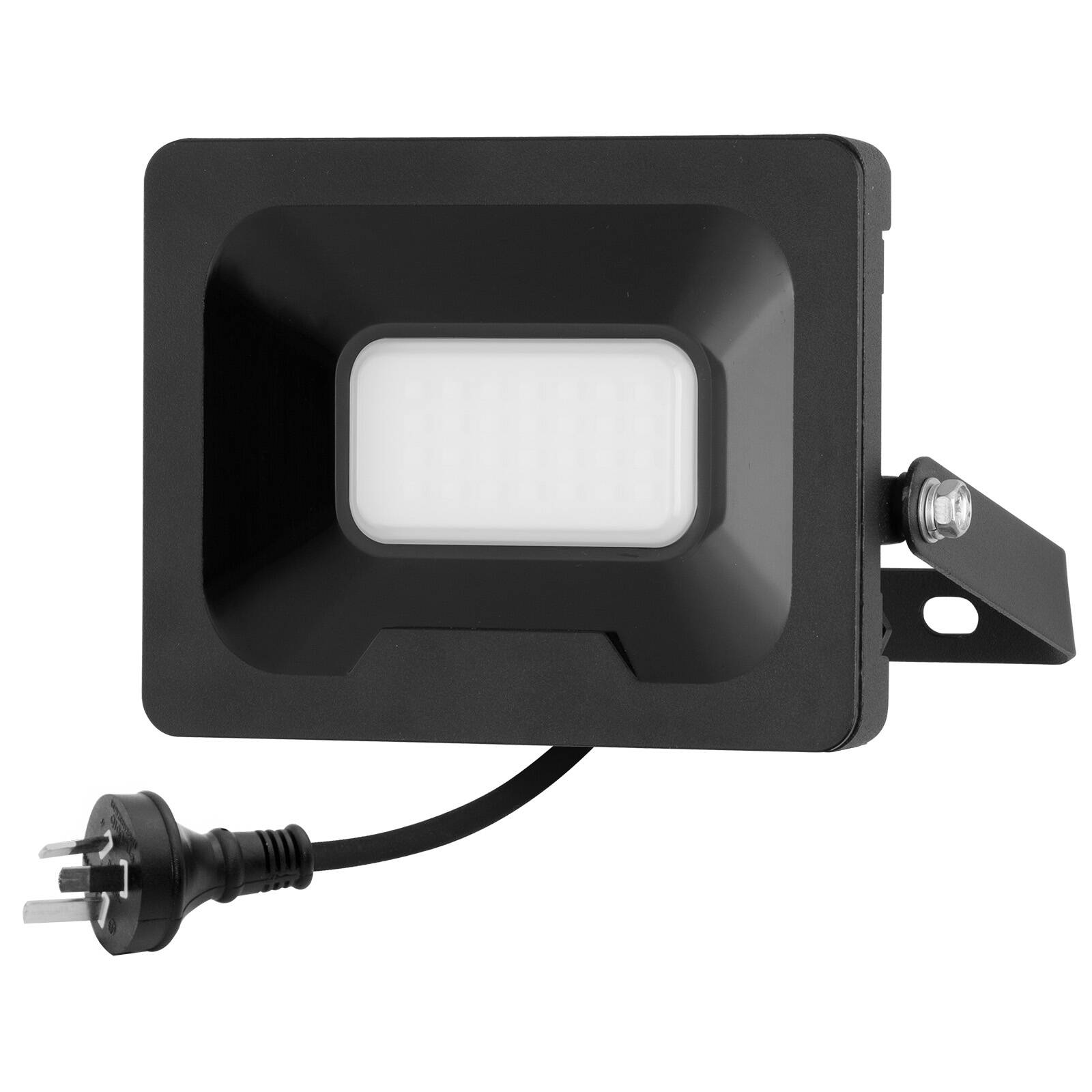 Arlec 24W Black Grid Connect Smart CCT LED Security Flood Light, 2500lm Wi-Fi App Control FL352HA