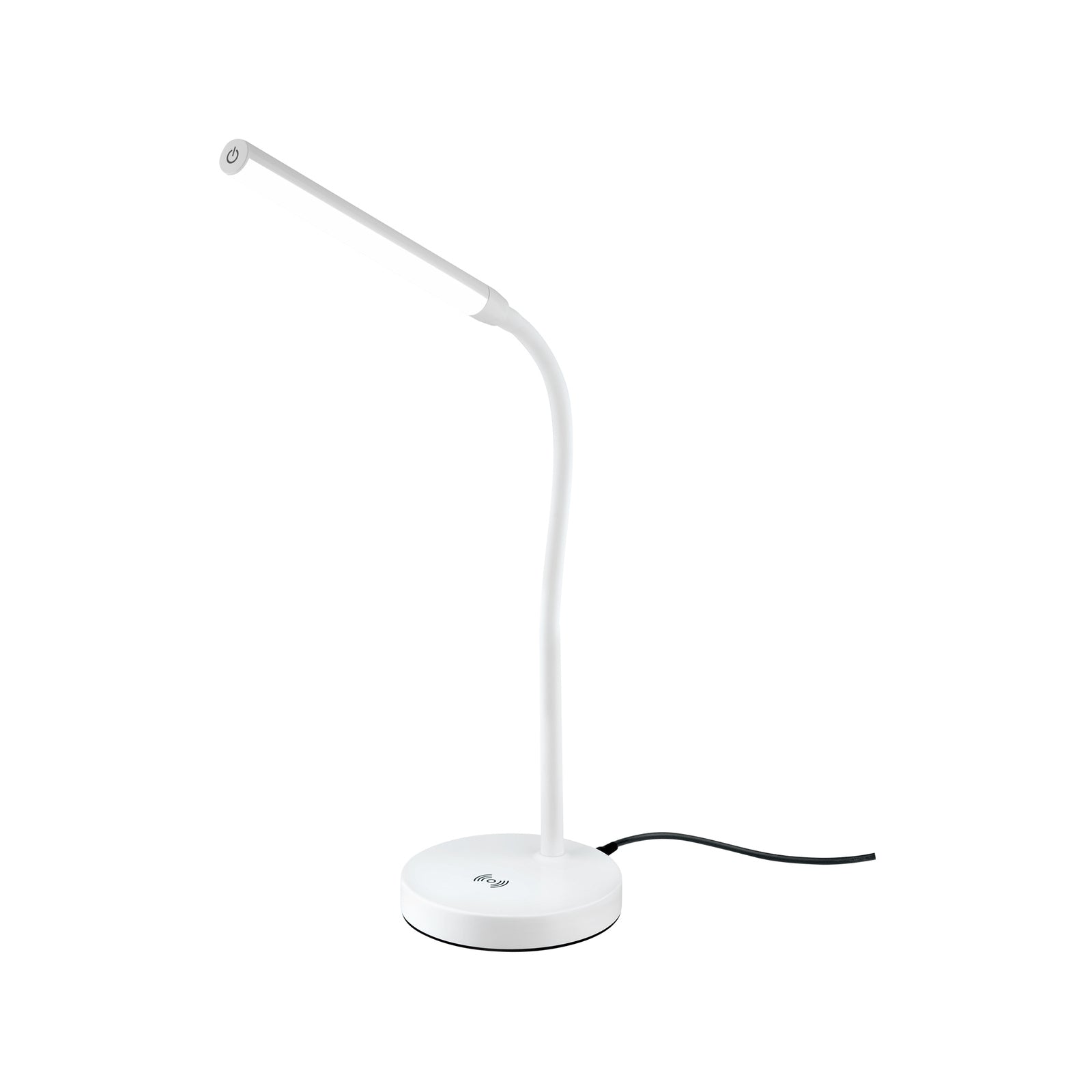 Verve Design 25W LED Table Lamp White Wireless Charging Touch ATL018WH