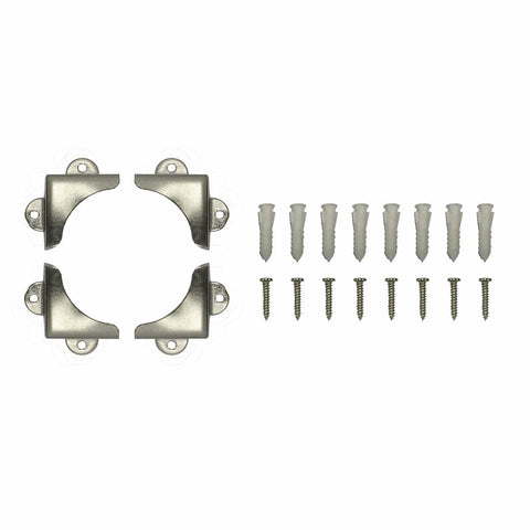 Everhang Mirror Mounting Corner Set 11kg Steel Secure Hold - SuperSaverAU - view 1