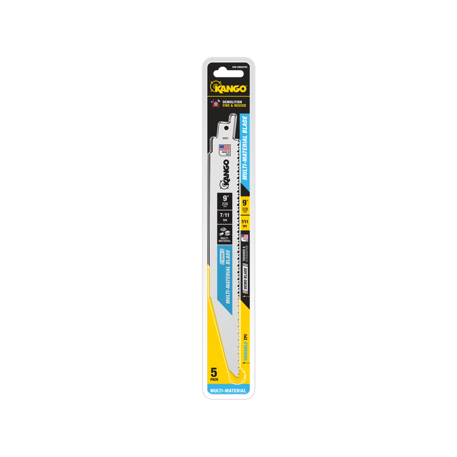 Kango Demolition Reciprocating Saw Blades - 9" - Multi-Material - 5 Pack - SuperSaverAU - view 1