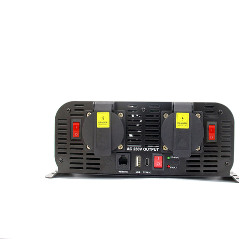 KT Cables 3000W Pure Sine Wave Power Inverter, 12V to 240V, USB A & C KTTS3000P
