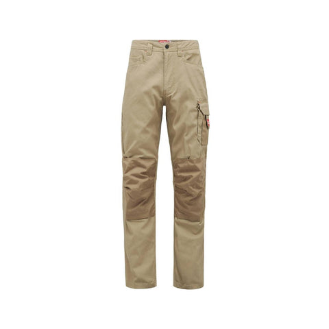 Hard Yakka Legends Cotton Cargo Pants 87R Khaki Durable Comfortable - SuperSaverAU - view 1