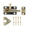 Taskmaster 38mm Polished Brass Barrel Bolt