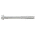 Ramset AnkaScrew 8 x 100mm Galvanised Masonry Anchor - Flanged Hex Screw-In - 10 Pack
