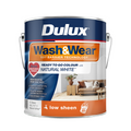 Dulux Interior Paint Wash Wear Low Sheen 4L Natural White - 16m² Coverage - Mould Resistant - SuperSaverAU - view 1