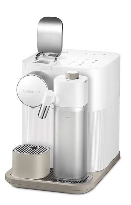 DeLonghi Gran Lattissima Nespresso machine 1.3L - White, milk frother, 19 bar pressure pump - EN640W
