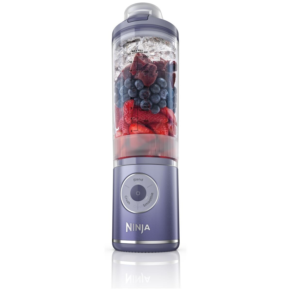 Ninja Blast Max Portable Blender 650ml - Lavender - Cordless Auto IQ Programs - BC251LD