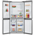 Westinghouse 496L French Door Refrigerator - Silver, Inverter Compressor, 4 Star Energy Rating - WQE4900AA