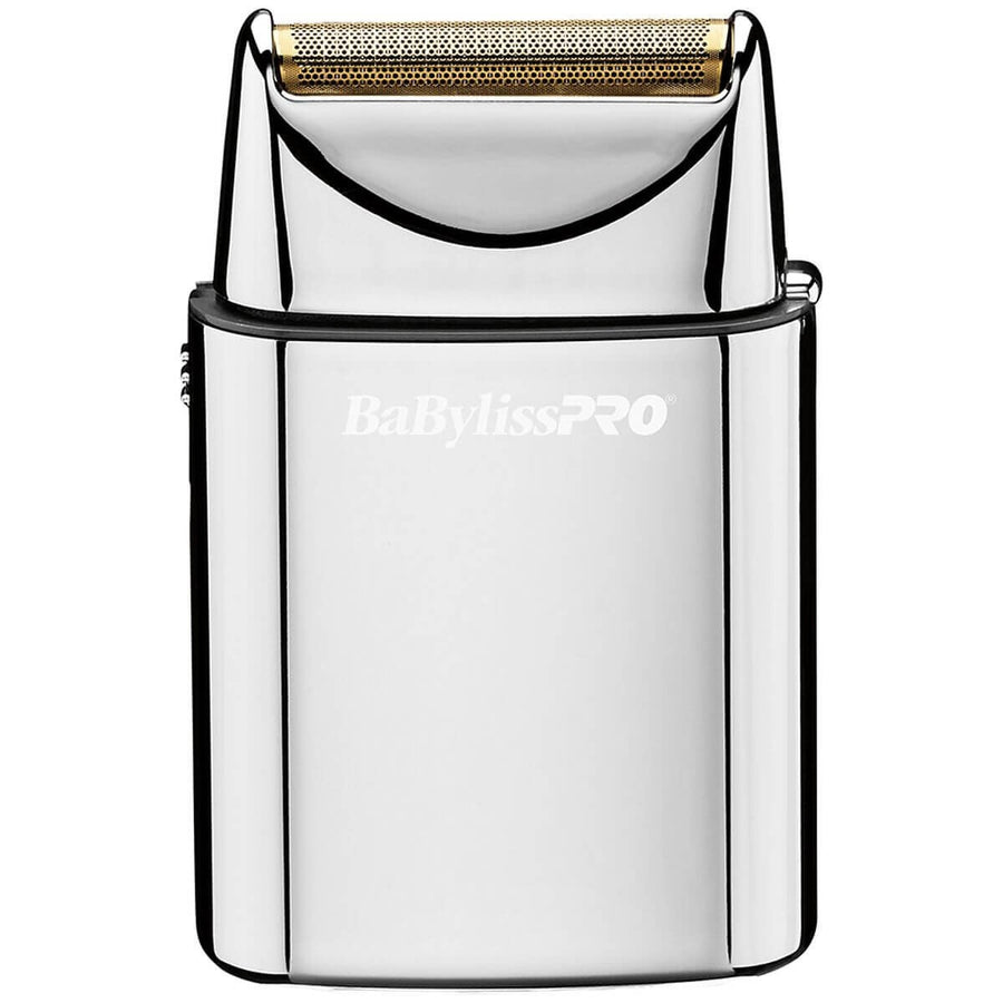BaBylissPRO Single Foil Shaver - Silver - Hypoallergenic Gold Foil, Cordless, Metal Housing - 900895