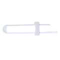 Dreambaby Child Safety Sliding Cabinet Lock, White Nylon