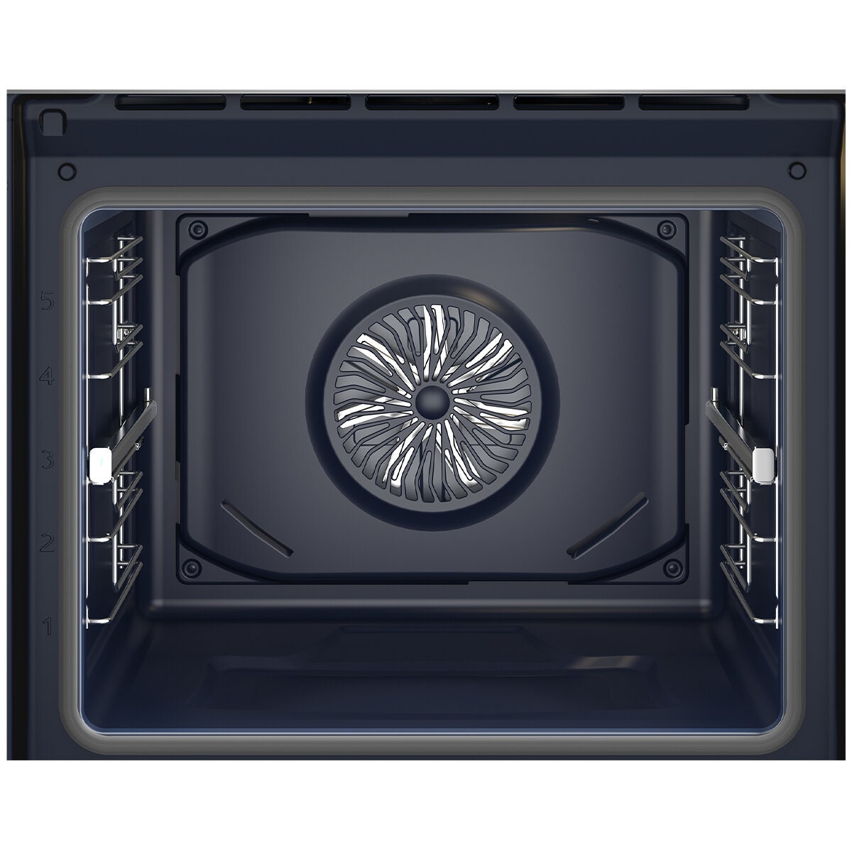Beko 60cm Multifunction Built-In Oven - SteamAdd, Airfry, 8 Functions, Black Glass - BBO6851MDX
